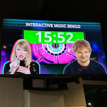 Load image into Gallery viewer, Music Video Bingo
